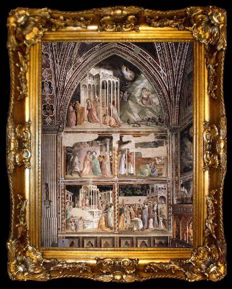 framed  GADDI, Taddeo Life of the Virgin sg, ta009-2